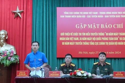 Giới thiệu hai cuộc thi tìm hiểu về Quân đội và Tổng cục Chính trị