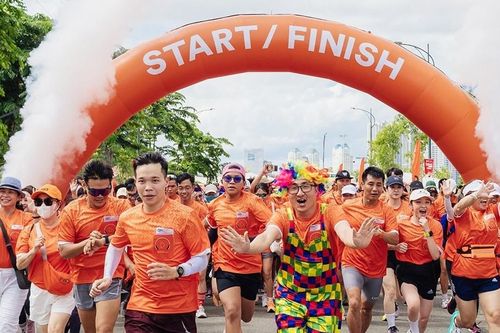 Sân chơi chạy bộ kết hợp âm nhạc độc đáo của Bảo hiểm Nhân thọ FWD