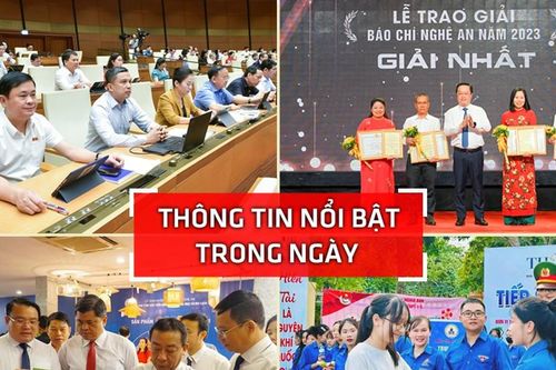 Nghệ An: Thông tin nổi bật ngày 27/6