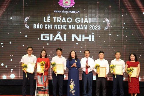 Đời sống & Pháp luật giành giải Nhì, Giải báo chí tỉnh Nghệ An 2023