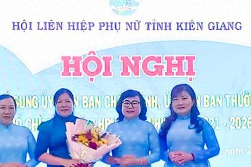 Hội LHPN tỉnh Kiên Giang có tân Phó Chủ tịch
