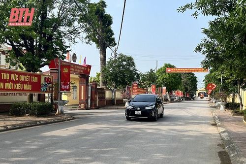 Xã Thọ Vực: Xây dựng nông thôn mới kiểu mẫu từ 'Ý Đảng, lòng dân'