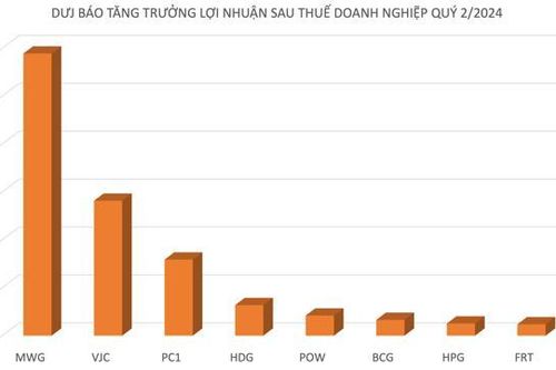 Nhiều doanh nghiệp được dự báo lợi nhuận tăng đột phá lên tới hàng chục lần trong quý 2/2024