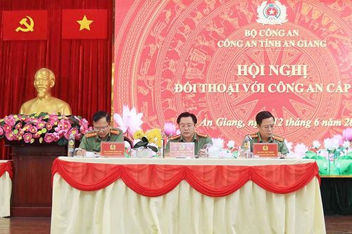 Hiệu quả từ đối thoại với công an cấp xã ở An Giang