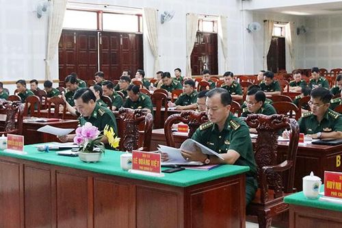 Nhiều đơn vị quân đội tổ chức hội nghị sơ kết công tác 6 tháng đầu năm 2024
