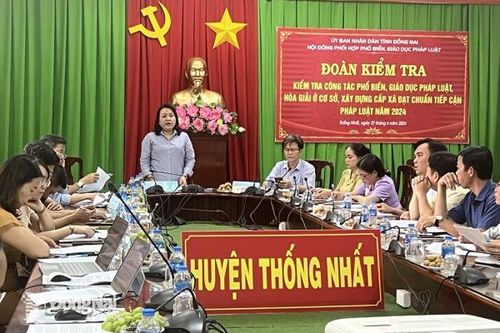 Duy trì các mô hình phổ biến giáo dục pháp luật hiệu quả