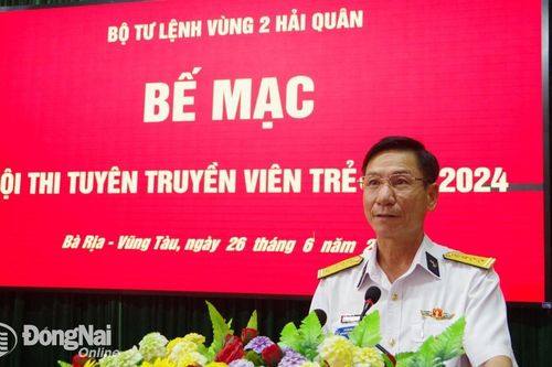 Vùng 2 Hải quân tổ chức thành công Hội thi Tuyên truyền viên trẻ năm 2024