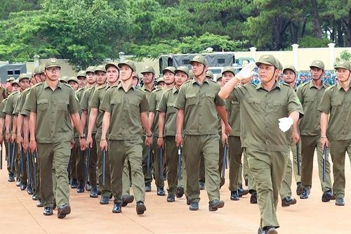 Sẵn sàng cho lễ ra mắt lực lượng tham gia bảo vệ an ninh trật tự ở cơ sở