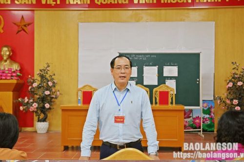 Lãnh đạo UBND tỉnh kiểm tra công tác tổ chức thi tốt nghiệp THPT 2024