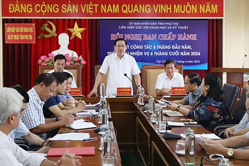 Liên hiệp các Hội Khoa học và Kỹ thuật tỉnh triển khai nhiệm vụ công tác 6 tháng cuối năm