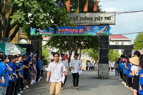 Không có thí sinh vi phạm Quy chế trong buổi thi môn Toán