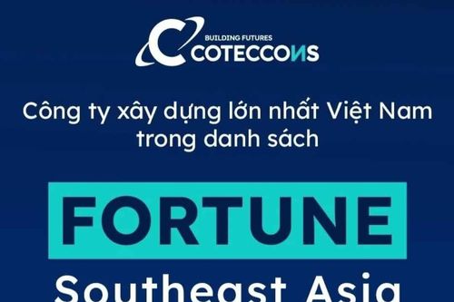 Xây dựng Coteccons (CTD) lọt top những công ty lớn nhất Đông Nam Á