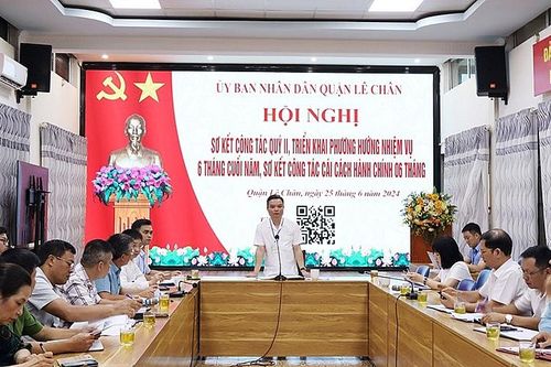 Lê Chân (Hải Phòng): Thực hiện tốt nhiệm vụ phát triển kinh tế - xã hội, chăm lo đời sống nhân dân