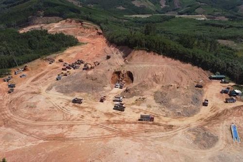 Quảng Ngãi: Trạm cân tại mỏ đất Tân Lập có cũng như không