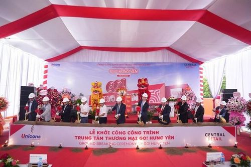 Hưng Yên: Khởi công Trung tâm thương mại GO! gần 16.000 m2, dự kiến hoàn thành trong năm 2025