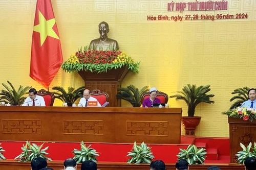 Khai mạc Kỳ họp thứ 19, HĐND tỉnh Hòa Bình Khóa XVII