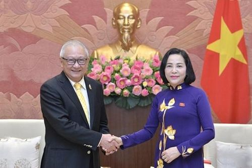 Phó Chủ tịch Quốc hội Nguyễn Thị Thanh tiếp Nhóm Nghị sĩ hữu nghị Thái Lan - Việt Nam