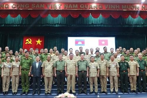 Công an TP Hồ Chí Minh, Công an tỉnh Long An họp mặt với Công an tỉnh Svay Riêng