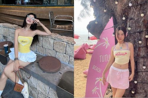 Cách mix màu vàng khiến người mặc nổi bật trong nắng hè