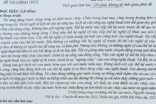 Bộ GD&ĐT lên tiếng trước thông tin 'trúng tủ' đề thi Ngữ văn tốt nghiệp THPT 2024