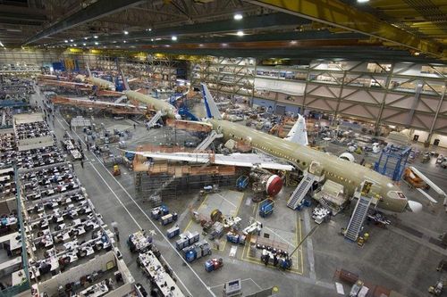 Everett nhà máy sản xuất máy bay lớn nhất thế giới