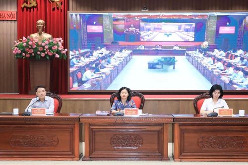 Thường trực Thành ủy Hà Nội giao ban với các đơn vị về 3 nội dung
