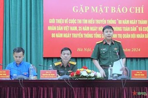 Thể lệ Cuộc thi tìm hiểu truyền thống '80 năm Ngày thành lập Quân đội nhân dân Việt Nam và 35 năm Ngày hội Quốc phòng toàn dân'