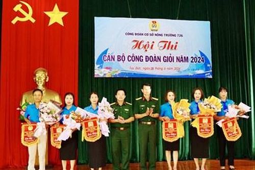 Sôi nổi hội thi Cán bộ công đoàn giỏi Trung đoàn 726