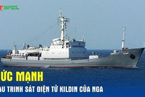 Sức mạnh tàu trinh sát điện tử Kildin của Nga