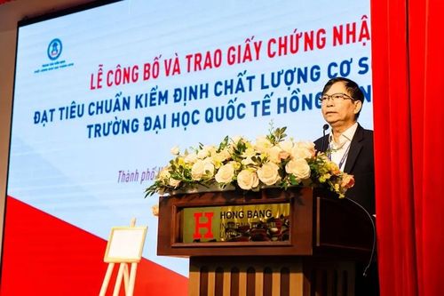 Trường ĐH Quốc tế Hồng Bàng đạt chuẩn Kiểm định cơ sở giáo dục chu kỳ II
