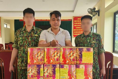 Đồn Biên phòng cửa khẩu Trà Lĩnh liên tiếp bắt 2 vụ tàng trữ ma túy và vận chuyển pháo nổ