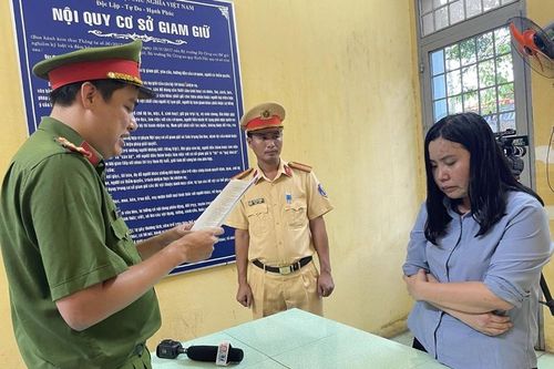 Phê chuẩn khởi tố, bắt tạm giam nữ tài xế say xỉn gây tai nạn làm 2 người tử vong