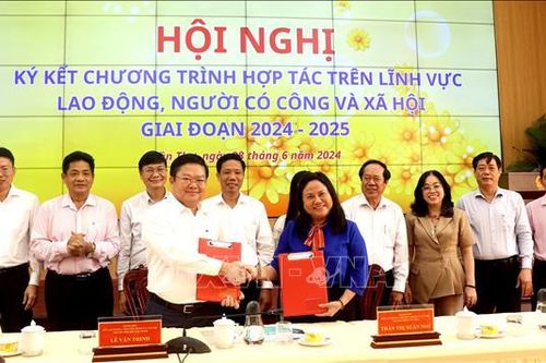 Cần Thơ và Thành phố Hồ Chí Minh ký kết hợp tác lĩnh vực lao động, người có công và xã hội