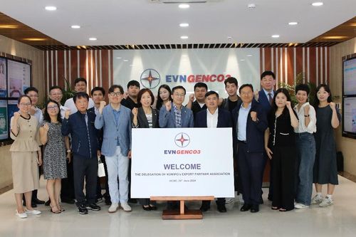 Đoàn các doanh nghiệp Hàn Quốc thăm và làm việc với EVNGENCO3