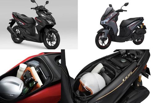 Cạnh tranh xe máy tay ga: So sánh Yamaha Lexi 155 VVA với Honda Vario 160