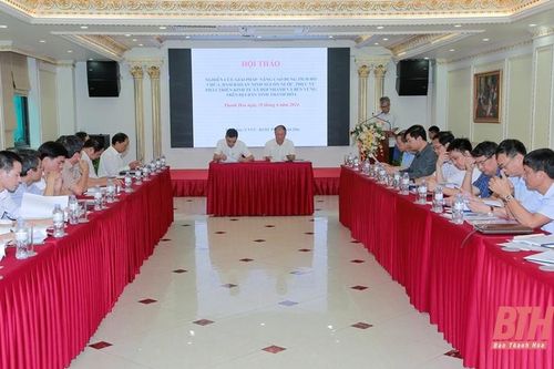 Nghiên cứu giải pháp nâng cao dung tích hồ chứa, bảo đảm an ninh nguồn nước tỉnh Thanh Hóa