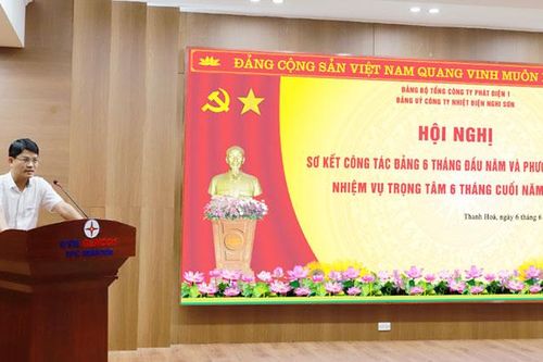 Công ty Nhiệt điện Nghi Sơn sơ kết công tác Đảng 6 tháng đầu năm và triển khai phương hướng, nhiệm vụ 6 tháng cuối năm 2024