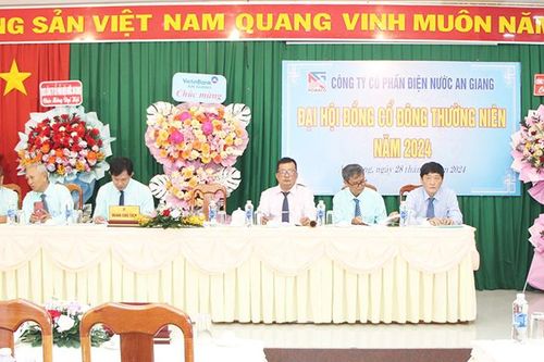 Công ty Cổ phần Điện nước An Giang Đại hội đồng Cổ đông thường niên năm 2024