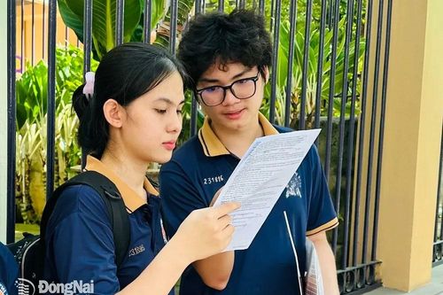 Thí sinh Đồng Nai hoàn thành Kỳ thi tốt nghiệp trung học phổ thông năm 2024