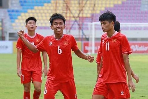 Thắng cực đậm U.16 Myanmar, U.16 Việt Nam vào bán kết Đông Nam Á với ngôi đầu bảng