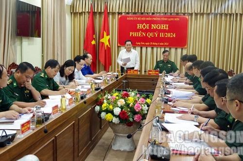 Đảng ủy Bộ đội Biên phòng tỉnh triển khai nhiệm vụ 6 tháng cuối năm 2024