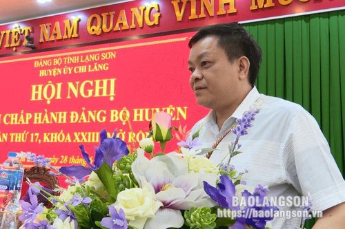 Hội nghị Ban chấp hành Đảng bộ huyện Chi Lăng lần thứ 17