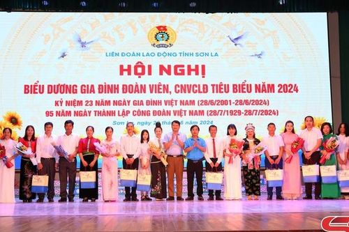 Biểu dương gia đình đoàn viên, CNVCLĐ tiêu biểu