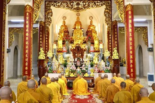 Nam Định: Lễ khai pháp khóa An cư kiết hạ Phật lịch 2568 tại trường hạ Trúc Lâm Thiên Trường