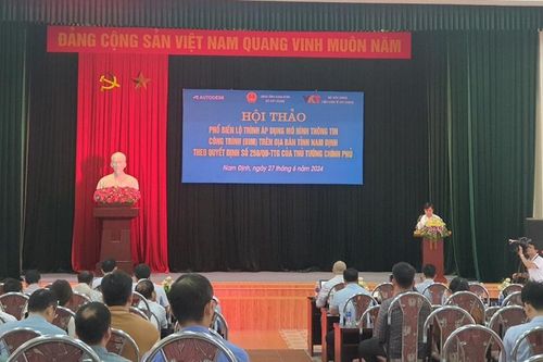 Nam Định: Hội thảo phổ biến lộ trình áp dụng mô hình thông tin công trình (BIM)