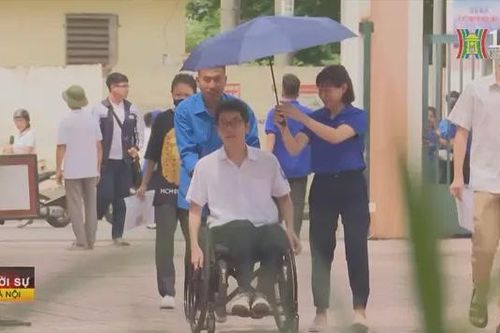 Sự hỗ trợ quý giá dành cho các thí sinh đặc biệt