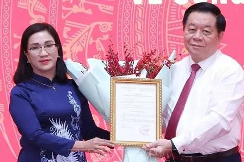 Bà Đinh Thị Mai làm Phó Trưởng ban Tuyên giáo Trung ương
