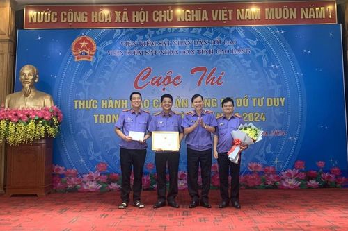 Cuộc thi 'Báo cáo án bằng sơ đồ tư duy trong lĩnh vực hình sự' năm 2024