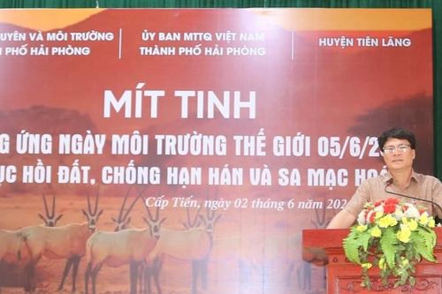 Ông Bùi Văn Bắc điều hành Ủy ban MTTQ thành phố Hải Phòng từ 1/7