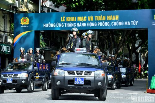 Tuần hành hưởng ứng Tháng hành động phòng, chống ma túy